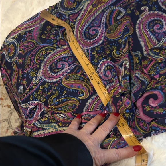 London Times Black Paisley Dress - Picture 11 of 12